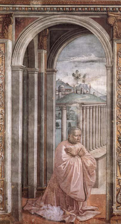 Domenicho Ghirlandaio Stifterbildnis,Giovanni Tornabuoni oil painting image